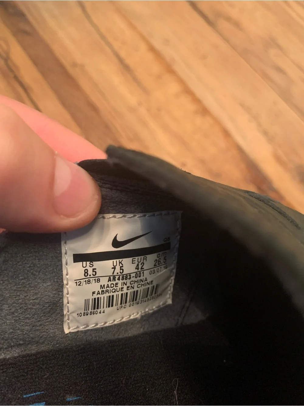 Nike SB Zoom Air Stefan Janowski Slip-On RM Crafted Woven Black Nike AR4883-001